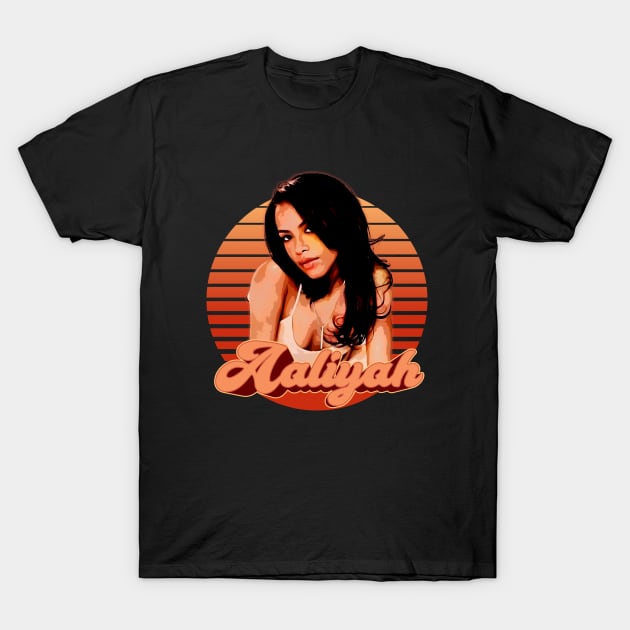Aaliyah T-Shirt by Aloenalone